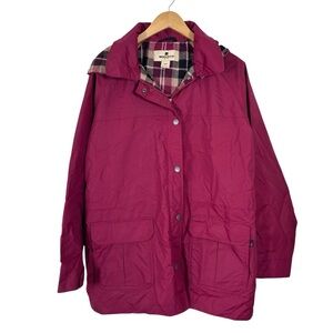 Woolrich Insulated Jacket Ruby Plaid Lining XL